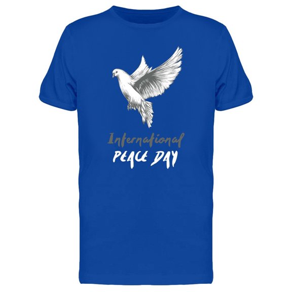 International Peace Day Graphic Tee Men's -Image by Shutterstock