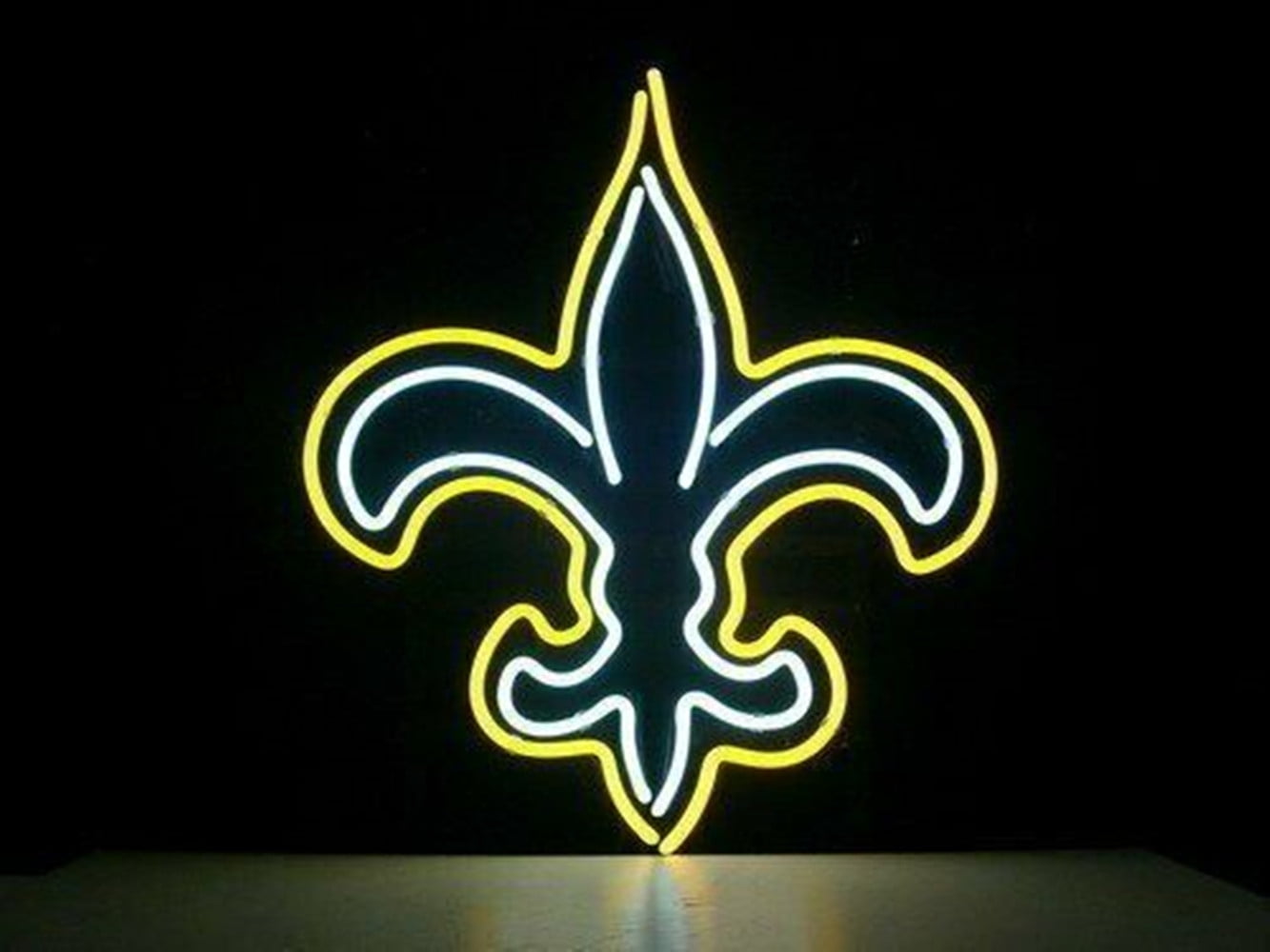 Decor. New Orleans SAINTS LED Neon Sign for Game Room,Office,Bar,Man/Lady Cave 