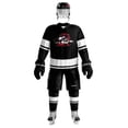 thumbnail image 3 of Camiseta de práctica de hockey sobre hielo personalizada, negra, ligera, delgada y transpirable, de alta calidad, serie H400 y camiseta de calle grande (todos los tamaños), 3 of 5