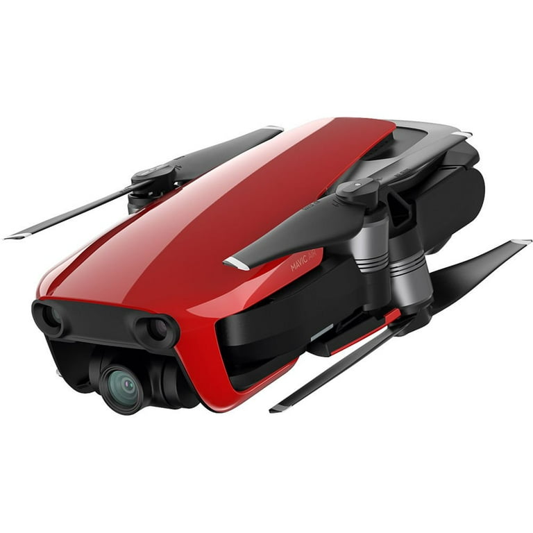 DJI Mavic Air Quadcopter Fly More Combo (Flame Red) + Extra