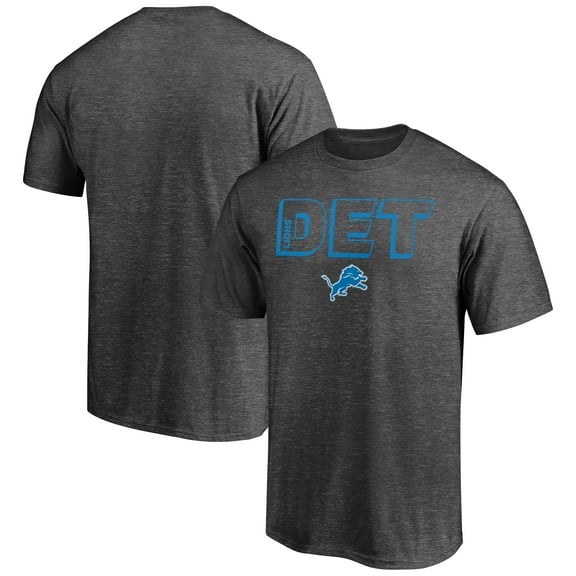 Men's Charcoal Detroit Lions Must Win T-Shirt