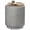 Light Grey, variant on Lightweight Accent Table with Concrete Finish Round Side Table, Light Gray