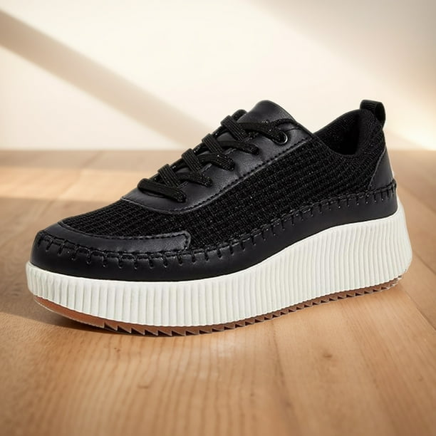 Tenis Suela Alta Mujer Suela Gruesa Tenis Zapatos Mujer Suela Alta