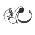 thumbnail image 2 of Casque de Service Client à Oreille Unique, Casque Téléphonique Professionnel Anti-Bruit pour Affaires Performance Fiable, 2 of 14