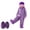 Sw4 Purple, variant on Funny Big Mouth Monster Onesie 𝐏ajamas with Large Comb – Oversized Plush Fleece Hooded One Piece for Sleep & Party Rompers