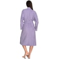 thumbnail image 2 of TowelSelections Women's Robe Turkish Cotton Soft Terry Kimono Bathrobe X-Small/Small Pastel Lilac, 2 of 5