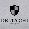 thumbnail image 3 of CafePress - Delta Chi Vertical Black Logo Long Sleeve T Shirt - Womens Baseball Tee, 3 of 4