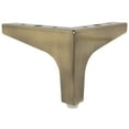 thumbnail image 3 of Dritz Metal Corner Legs, Antique Brass, 2 Pc, 3 of 7