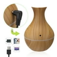 thumbnail image 5 of 7 Color 130ML Aroma Essential Oil Diffuser Wood Grain Aromatherapy Humidifier, 5 of 7