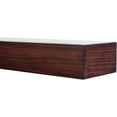thumbnail image 2 of Mantels Direct Austin 72" Floating Wood Mantel Shelf - Cinnamon, 2 of 6