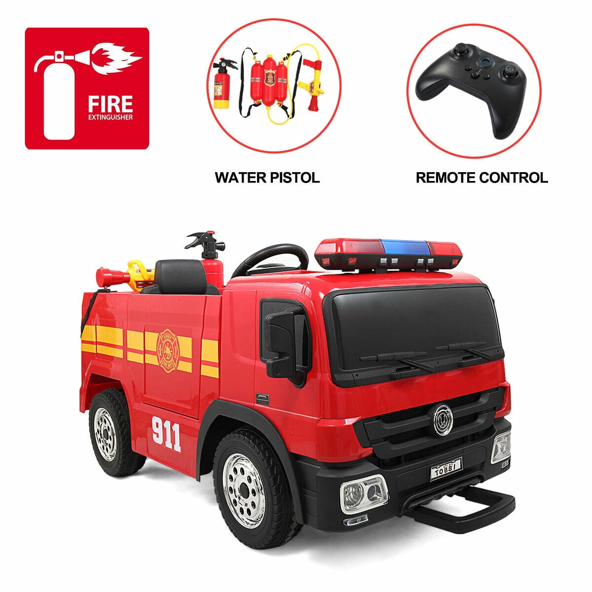 toy ride on fire engine