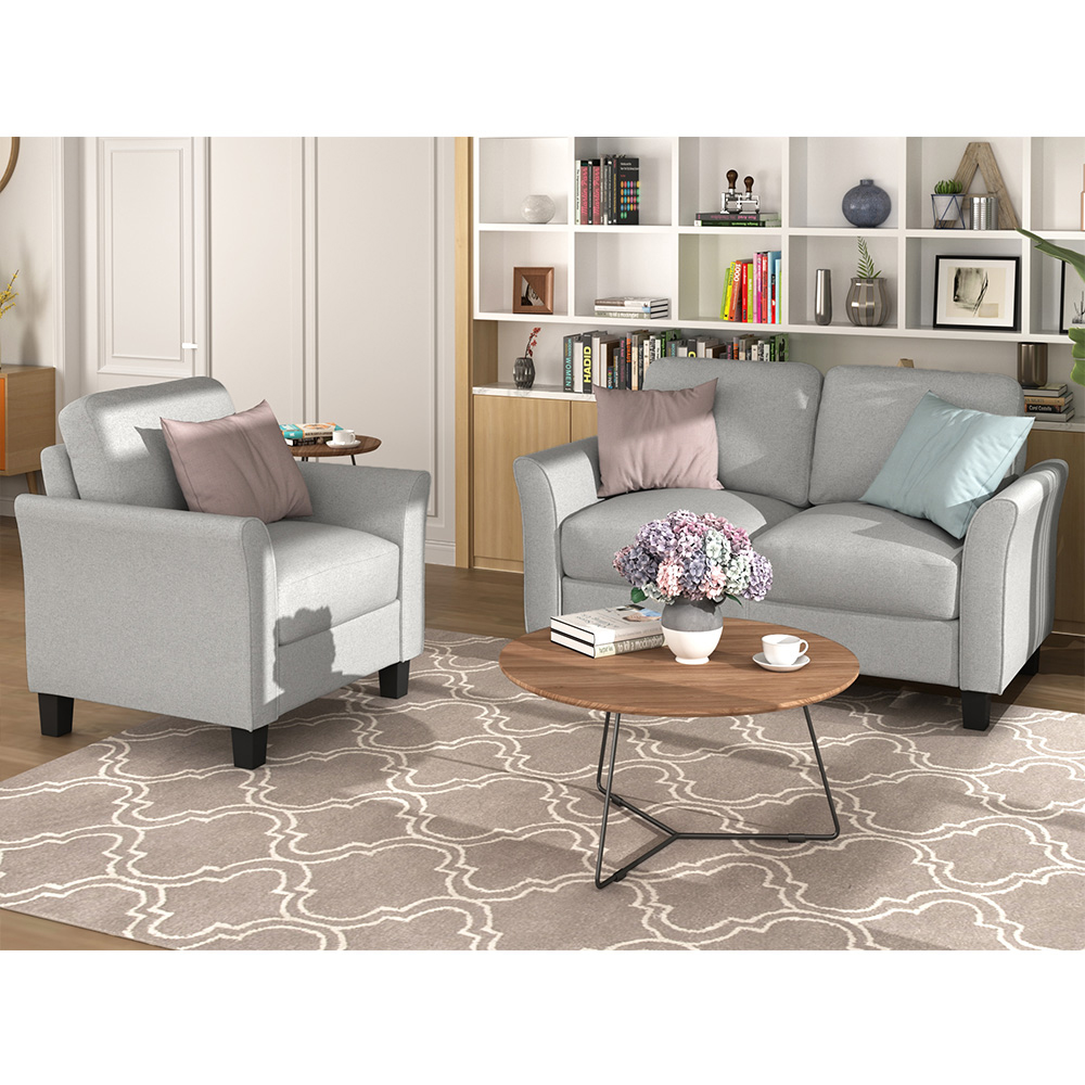 Kepooman Floor Sofa Bed, Fabric Folding Chaise Lounge, Foldable Double Chaise Lounge Sofa Chair, White - image 1 of 7