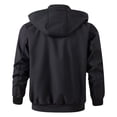 thumbnail image 3 of Men's Warm Insulated Jacket and Pants Set, Thick Lined Workwear for Autumn and Winter, Durable Outdoor Clothing, 3 of 6