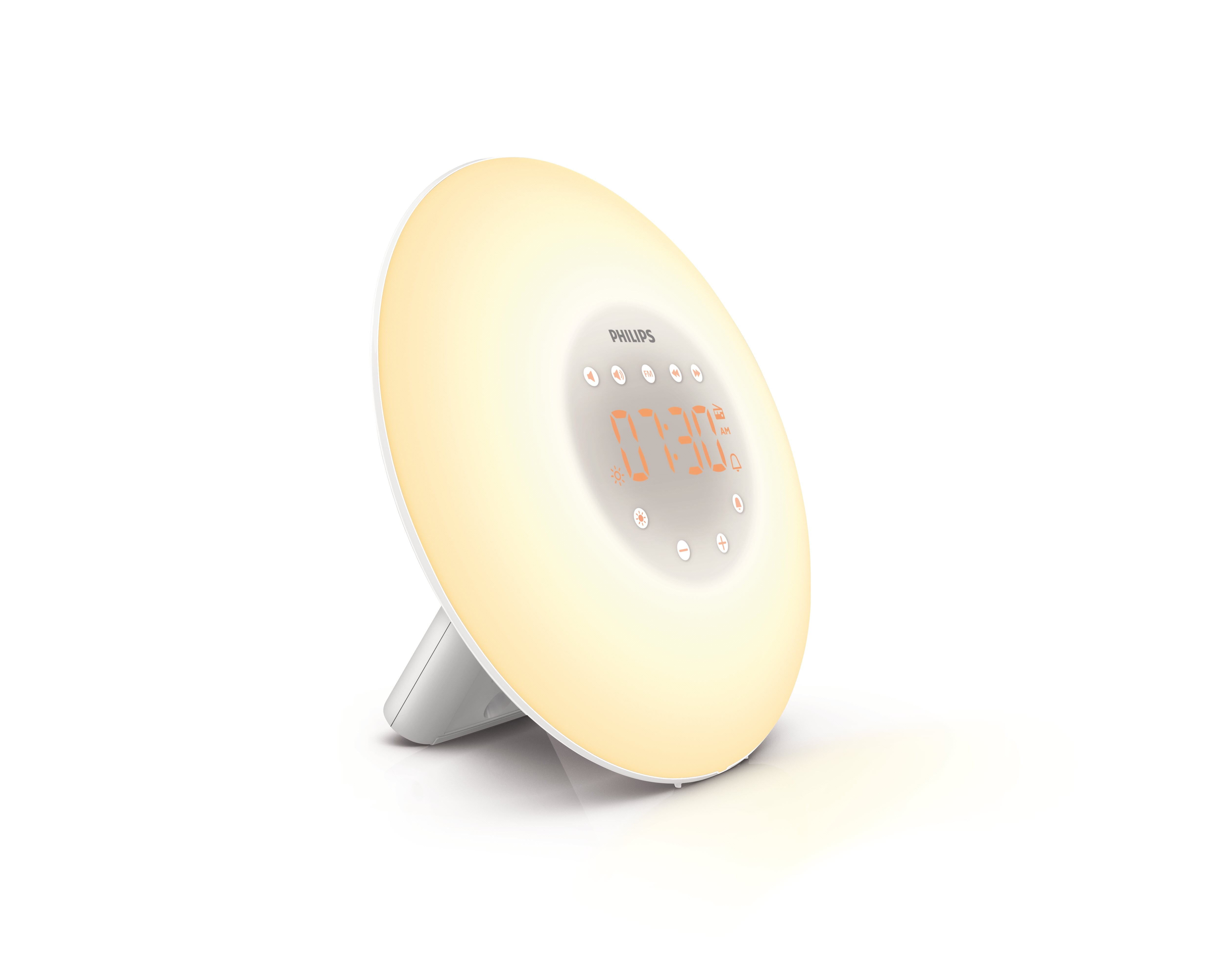 Tegenover Correspondentie samenkomen Philips Wake-up Light Therapy with Sunrise Simulation Alarm Clock and  Radio, White, HF3505/60 - Walmart.com