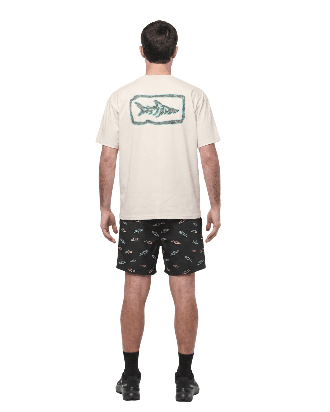 Maui and Sons Ten Thousand Men's Swim Trunks | Classic Black Quick Drying Pool Shorts Inspired by California Surf Culture & Designed for Everyday Comfort