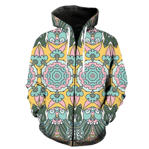 Sudadera con capucha y cremallera estilo nacional retro para hombre, chaquetas de moda 2024, gran oferta, ropa de calle de primavera de gran tamaño con estampado 3D para adolescentes.