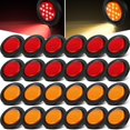 thumbnail image 1 of Clearance Lights Retisee, 24 unidades, 6,35 cm, redondas, 13 LED, 12 V, camión, 1 of 6