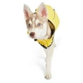 thumbnail image 2 of GF PET Dog Rain Coat Reversible Elastofit Waterproof Apparel for Small Medium Large Dogs Pets, Yellow, 2XS, 2 of 6