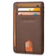 thumbnail image 1 of Tarjetero de piel Wallet RUNBOX Slim con bloqueo RFID, 1 of 6
