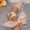 🔥 Beige, variant on Msgweeeg Sandles Shoes for Women Women's Fashionable Casual Comfortable Plus Size Solid Color Elastic Shoes Pointed Toe Closed Toe Heel Mid-Heel Sandals for Everyday Casual