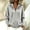 Gray, variant on Odbmxy Sweaters for Women Cardigan Long Sleeve Fall Winter Hooded Womens Sweater Knit Solid Color Zip up with Pockets