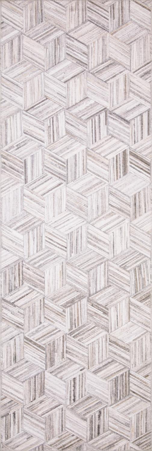 Loloi Maddox MAD-07 Lt Grey / Ivory 3'-6"x5'-6" Area Rug