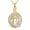 Gold-Pink, variant on Circle of Life Urn Cremation Jewelry Crystal Tree of Life With Small Heart Memorial Keepsake Urn Locket Pendant Heart Memorial Urn Keepsake Jewelry