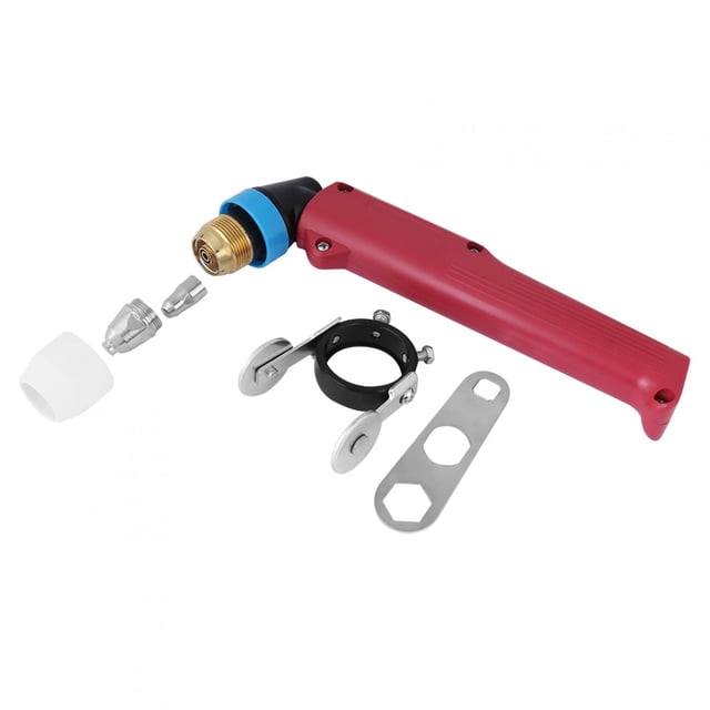 Cabezal de antorcha para máquina de corte por plasma, placa de hierro roja con llave inglesa, 1 unidad
