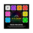 thumbnail image 6 of Corsair iCUE QL140 RGB 140mm RGB PWM White Fan — Single Pack CO-9050105-WW, 6 of 8