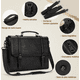 thumbnail image 3 of Maletines Xtellar Para Hombres Portafolio Para Laptop 15,6in Cuero pu Color Negro, 3 of 4