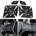 thumbnail image 4 of LH&RH Steering Wheel Control Switch Cover For Mercedes For Benz C Class W204, 4 of 11