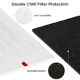 thumbnail image 3 of AMI PARTS C545 Replacement HEPA True Filter S Air Purifier Filter for Winix C545 Air Purifier 1712-0096-00, 2522-0058-00, 3 of 8