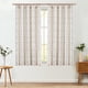 thumbnail image 3 of Cortinas Jinchan Boho de Rayas, Largo 160 cm, Lino, 2 Paneles, 3 of 9