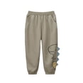 thumbnail image 1 of Odeerbi 0-9 Años Niños Dinosaurio Pantalones de Algodón Verano Impreso Cintura Elástica Pantalones Largos, 1 of 4