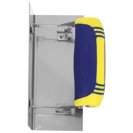 FOMIYES Ergonomic Stainless Steel Drywall Inside Corner Trowel for Smooth Plastering and Bricklaying