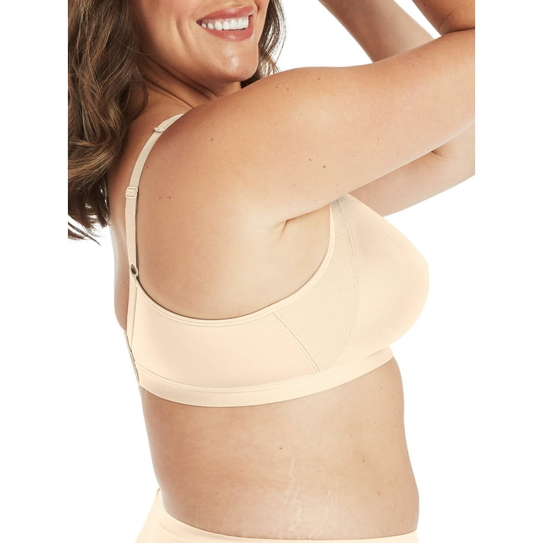 Playtex Women's 18 Hour Silky Soft Smoothing Wireless Bra Us4803, Private  Jet, 42D Grey : : Clothing, Shoes & Accessories