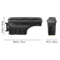 thumbnail image 5 of Truck Bed Storage Box, Lockable Lid, Waterproof ABS Wheel Well Tool Box 6.6 Gal/20 L, Compatible with Chevrolet Silverado 1500 GMC Sierra 1500 2019-2020, Driver Side, Black, 5 of 6