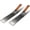 Long and regular spatulas, variant on Stainless Steel Griddle Spatula, BBQ Grill Spatula Accessories for Blackstone,Metal Spatula w/Full Tang Wooden Handle & Beveled Edge for Pancake Flipper,Smash Burger Turner,10.7x2.8Inch
