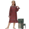 thumbnail image 4 of Chemises de Nuit pour Filles Mignonnes en Dentelle Robe de Pyjama à Manches Longues Robe de Nuit Princesse Chemises de Sommeil, 4 of 5