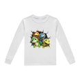 thumbnail image 4 of Pyjamas pour Enfants Garçons Ensemble de Pyjama Imprimé Dinosaure Col Rond Manches Longues Pantalon 2 Pcs Printemps Automne Pyjama Bébé Gris Clair 2 Ans-3 Ans, 4 of 5