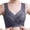 C38/Grey, variant on XIYON Bras For Women Full Cup Thin Bra Plus Size Wireless Sports Bra Lace Bra Cover Cup Large Size Vest Bras Classic
