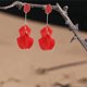 thumbnail image 3 of Sonducket Pendientes de lujo llamativos con elegantes pendientes colgantes para mujeres y niñas Ropa, zapatos y accesorios Miscelánea rosa, 3 of 6