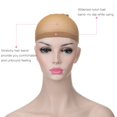 thumbnail image 4 of Mesh Wig Cap Net Natural Nylon Wig Caps (24PCS - Light Brown), 4 of 5