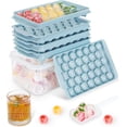 thumbnail image 1 of Optish 3 Pack Ice Trays for Freezer, 99 PCS Ice Cube Tray with Lid and Bin, Round Ice Cube Trays for Freezer, Circle Ice Cube Tray for Chilling Drinks, 1 of 6