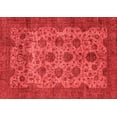 thumbnail image 1 of Ahgly Company Indoor Rectangle Abstract Red Modern Area Rugs, 7' x 9', 1 of 4