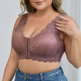 thumbnail image 4 of Qxiansh Front Closure Bras for Women Plus Size Bra Women Push up Everyday Bras Comfortable Breathable Bras, 4 of 9