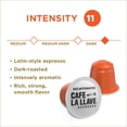 thumbnail image 3 of Cafe La Llave Decaf Espresso Pods: 80 Dark Roast Latin-Style Coffee Capsules, Intensity 11, 3 of 5