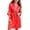 Red, variant on JOANKDMI Kids Silky Satin Robes for Girls Kimono Bathrobe Sleepwear Comfy Spa Robe with Sash Tie Casual Loungewear Nightwear for Getting Ready Bridal Party Slumber Party