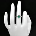 thumbnail image 2 of Natural Green Onyx 925 Sterling Silver Ring s.8 Jewelry DGR1134_F_8 R-1045, 2 of 7