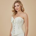 thumbnail image 4 of Misright Elastic Underbust Corset Body Shaper Slimming Breathable For Wear Women, 4 of 20